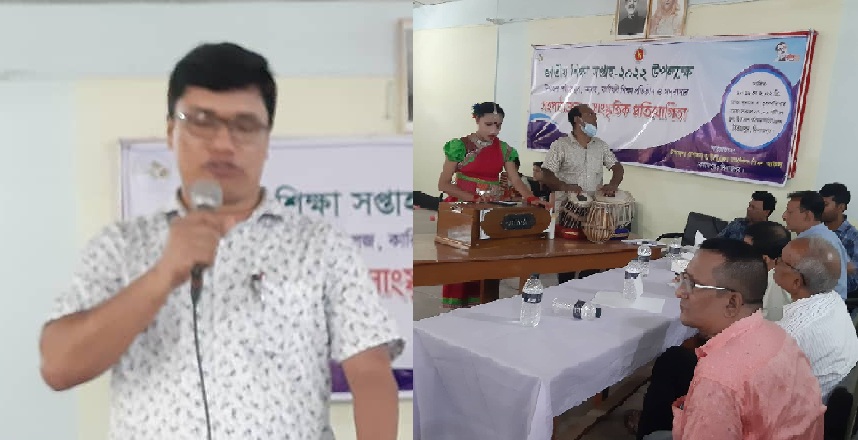 বিরামপুরে জাতীয় শিক্ষা সপ্তাহে শিক্ষার্থীদের সহপাঠক্রম ও সাংস্কৃতিক প্রতিযোগিতা সম্পন্ন